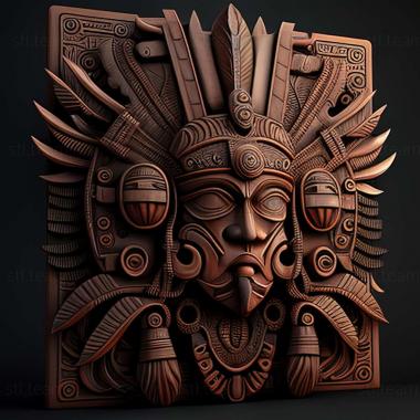 3D model aztec (STL)